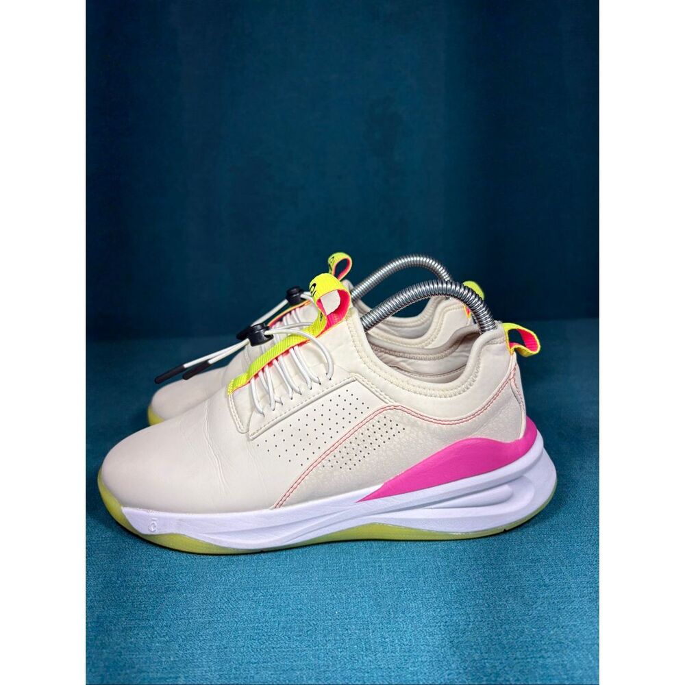 Clove Classic Nursing Shoes White Pink Volt Women’s Size 7.5 Healthcare Medical